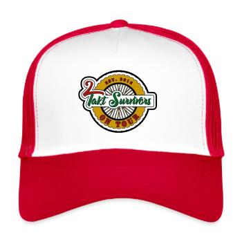 2 Takt Survivor - Trucker Cap - Weiß/Rot - Vorne