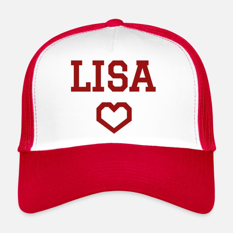 Lisa cœur Casquette trucker 