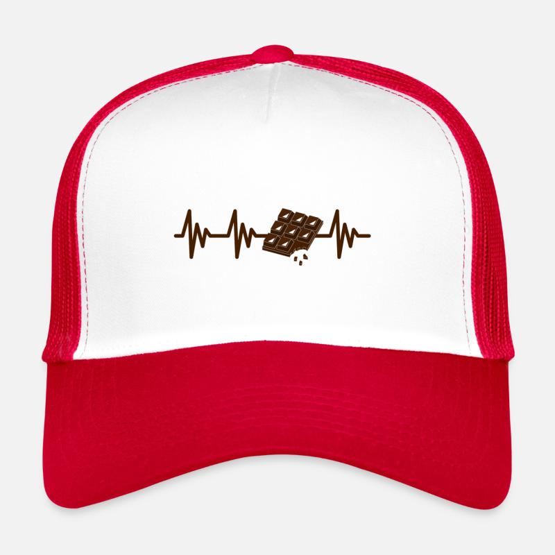 Schokolade Herzschlag Trucker Cap