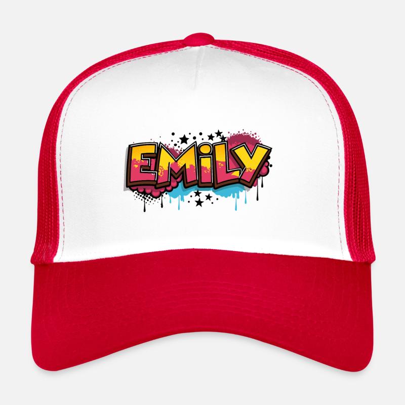 Emily Graffiti Cooler Name Vorname Trucker Cap