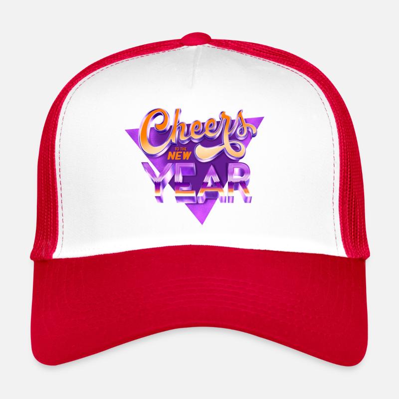 Happy New Year Trucker Cap