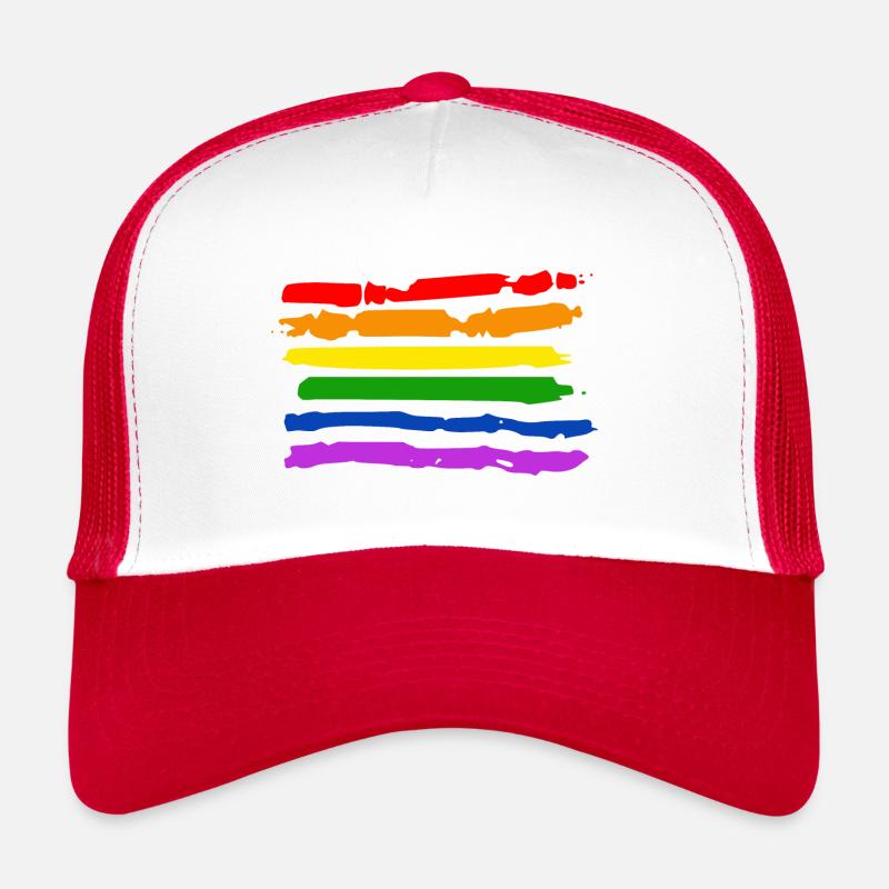 Drapeau de la fierté Casquette trucker 