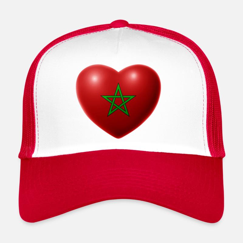 Heart (Morocco / Morocco) Trucker Cap
