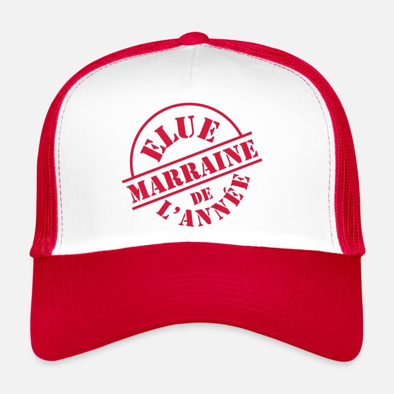 Elue Marraine de l'année ❤️ Casquette trucker 