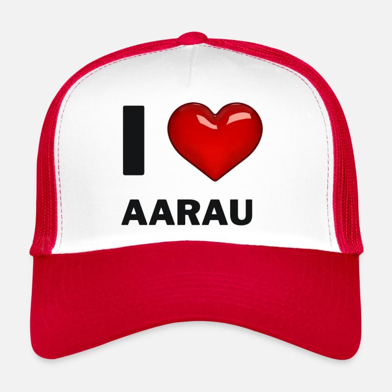 I Love Aarau Trucker Cap