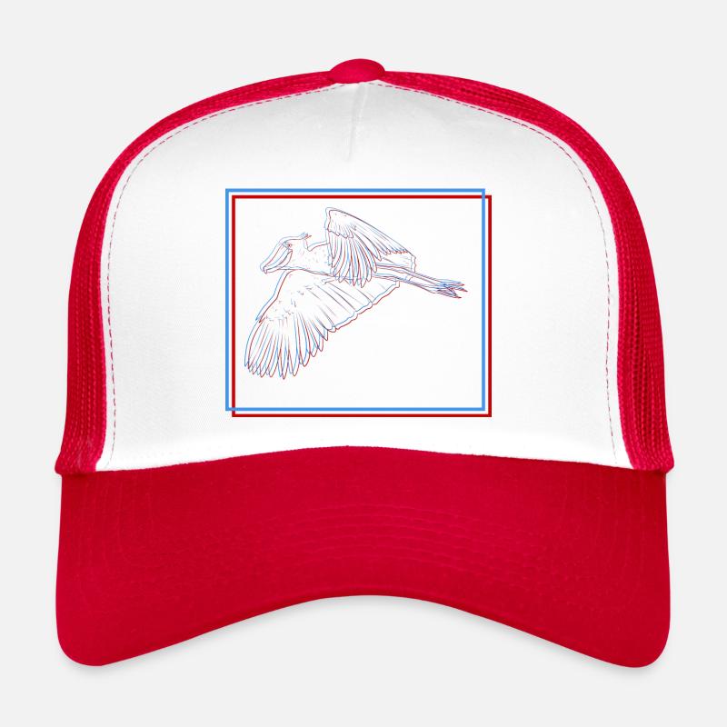 Shoebill Bird Ornithologist Forest I Gift Trucker Cap