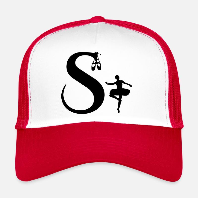 Lettre s ballerine Casquette trucker 