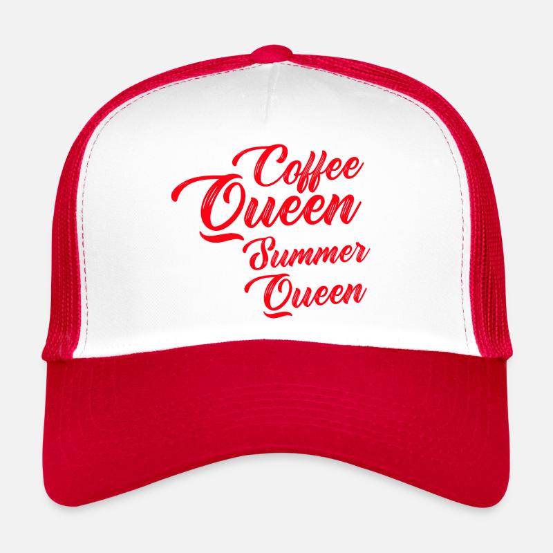 Coffee Queen Summer Queen Trucker Cap