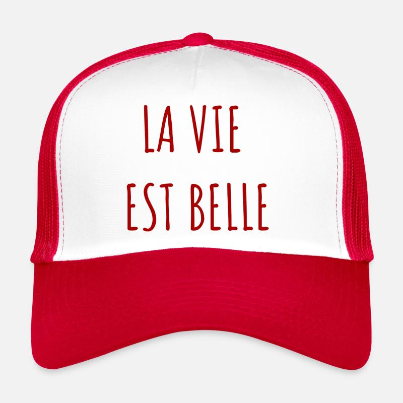 La vie est belle Casquette trucker 