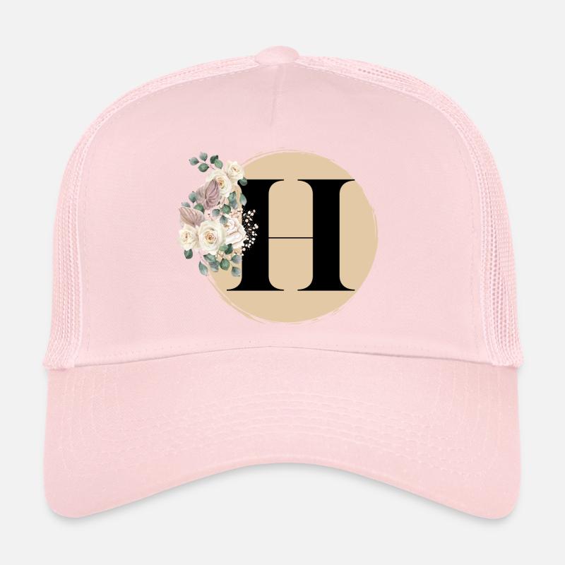 lettre H Casquette trucker 