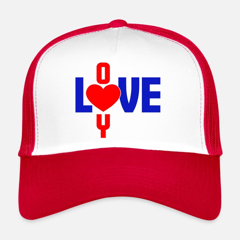 Ich liebe dich Trucker Cap