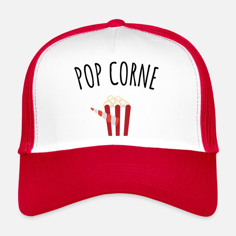 pop corne Casquette trucker 
