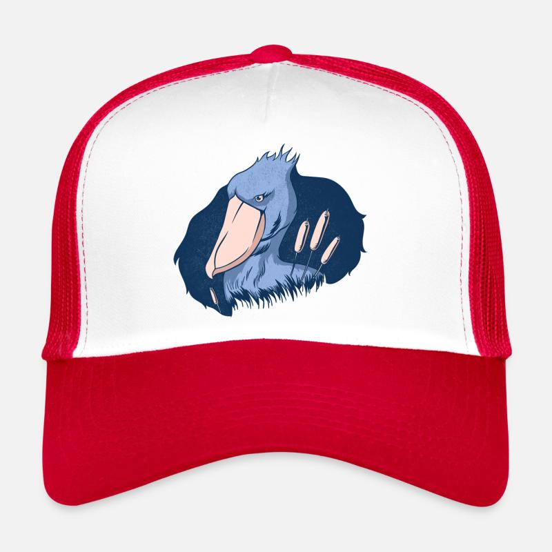 Shoebill Bird Ornithologist Forest I Gift Trucker Cap