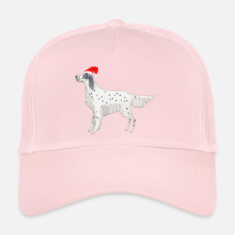 Setter anglais Fundogs Noël Casquette trucker 