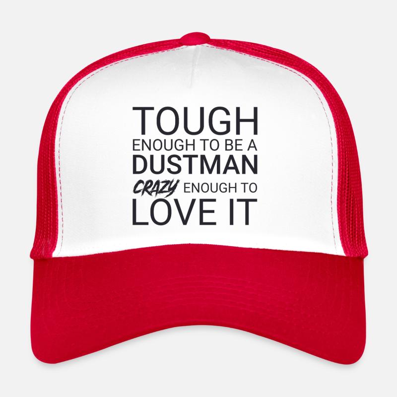 Éboueur fou Casquette trucker 