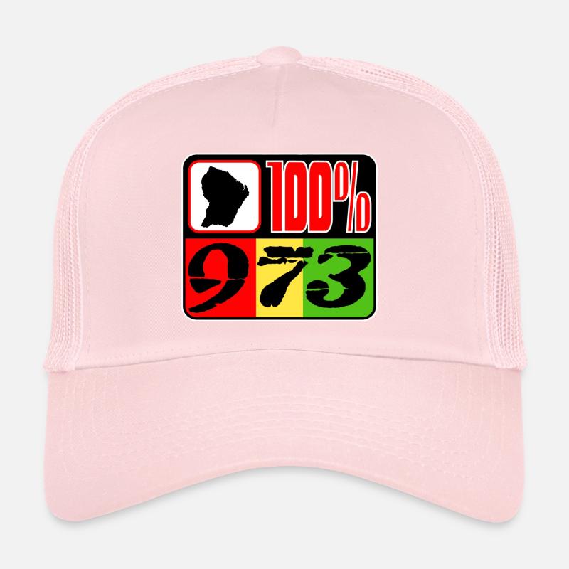 100% 973 Guyane Casquette trucker 