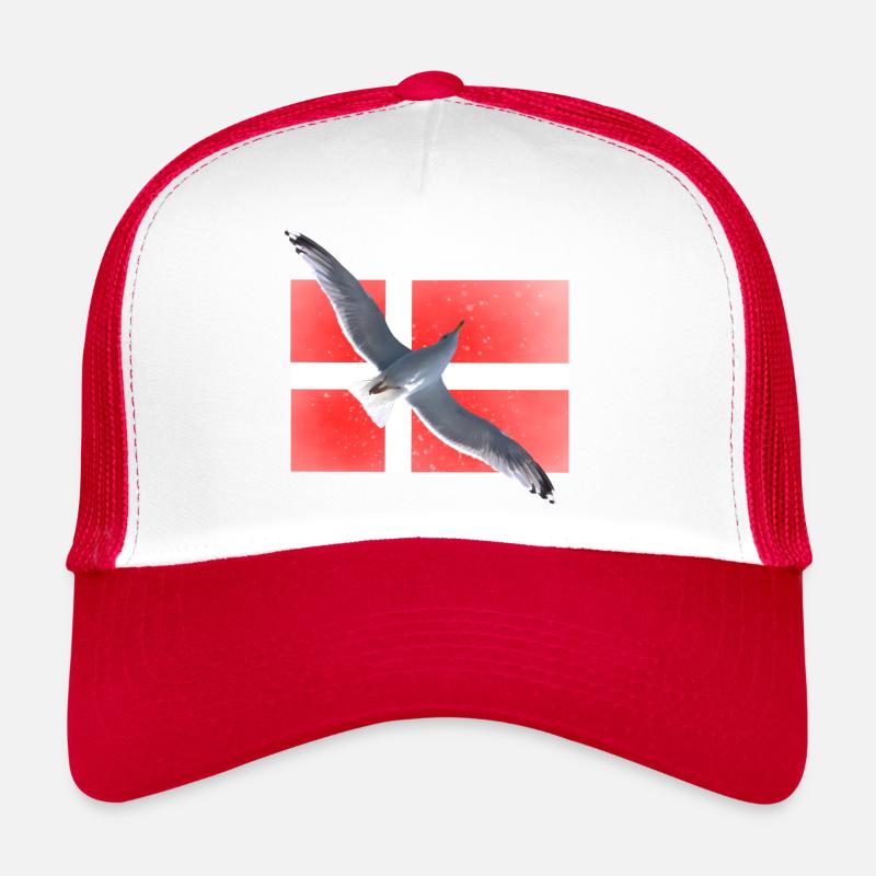 Dänemark Möwe Danmark Trucker Cap