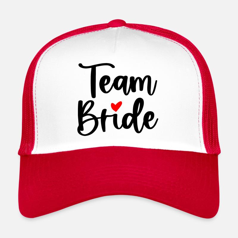 Team Bride I Bachelorette Party Wedding Bride Trucker Cap