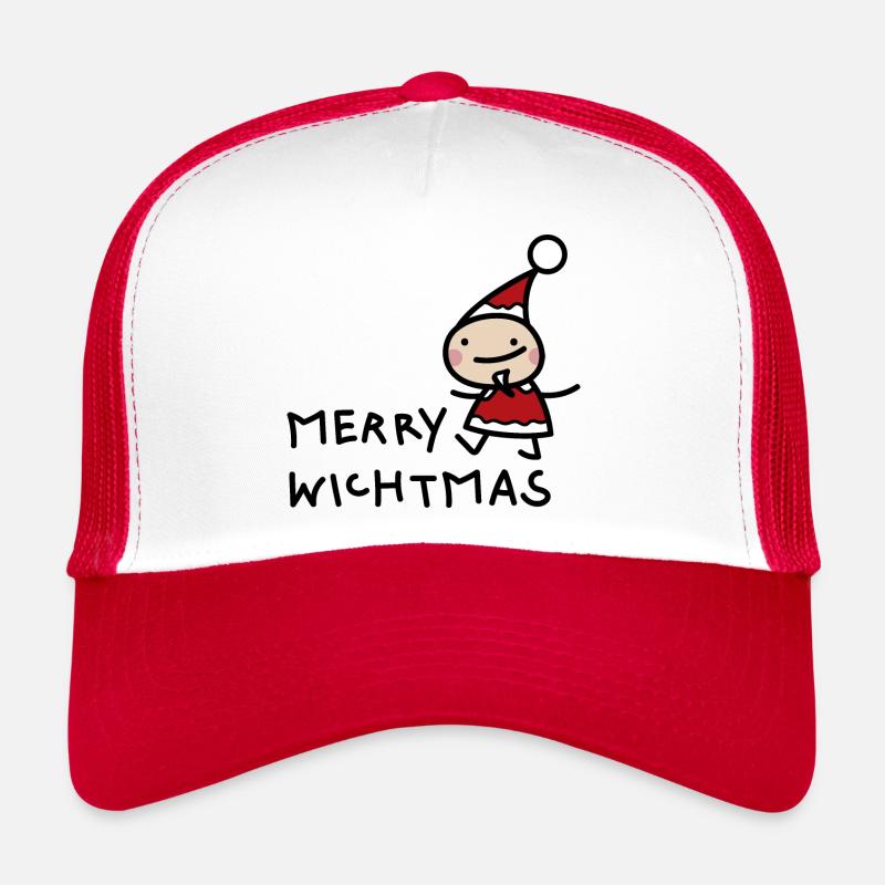 Kleiner Weihnachtsmann Wicht Trucker Cap