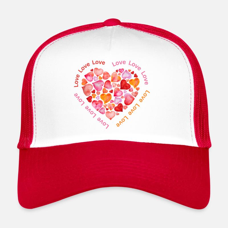 L’amour est tout Casquette trucker 
