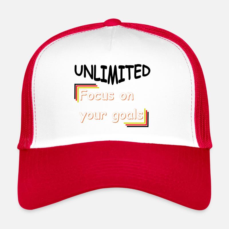 Concentrez-vous sur vos objectifs Casquette trucker 