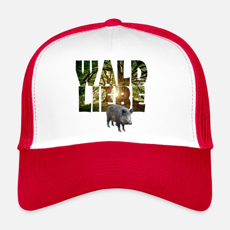 waldliebe avec sanglier Casquette trucker 