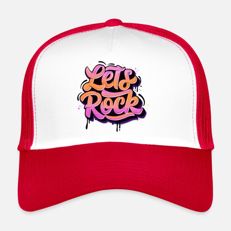 Let's Rock Trucker Cap