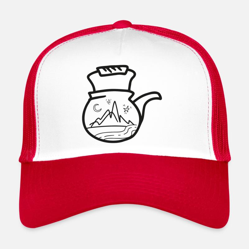 Bouilloire de camping-car Casquette trucker 