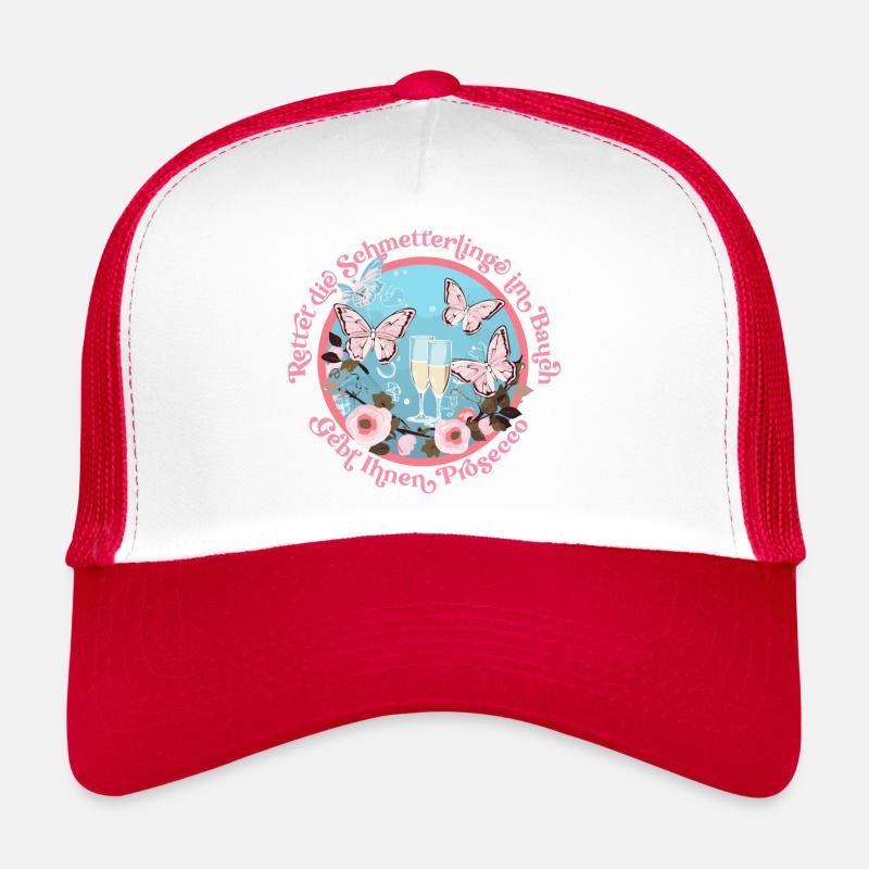 Prosecco papillons dans l’estomac déclaration Casquette trucker 