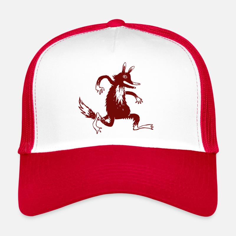 Renard rouge Casquette trucker 