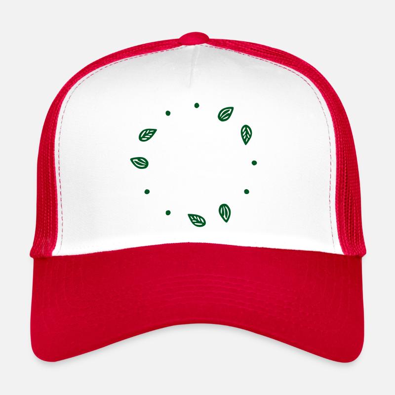 Leaves Frame Trucker Cap