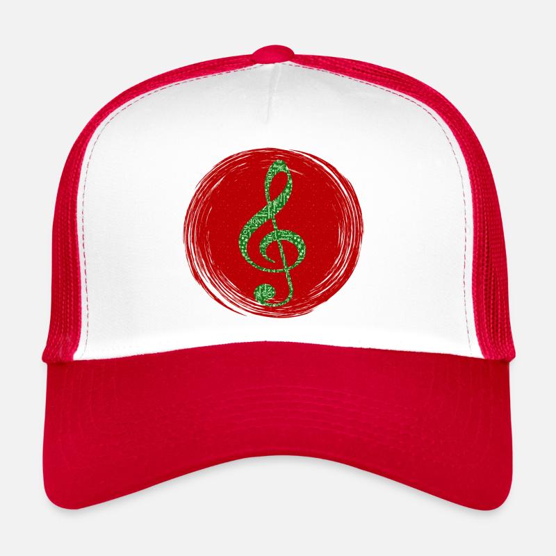 Frohe Weihnachten Festliche Melodie Trucker Cap