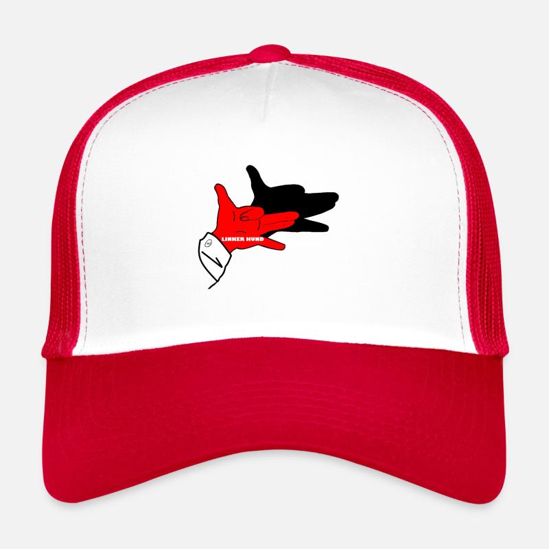 mode, Wiltsch, art, main, animal, chien, cool Casquette trucker 