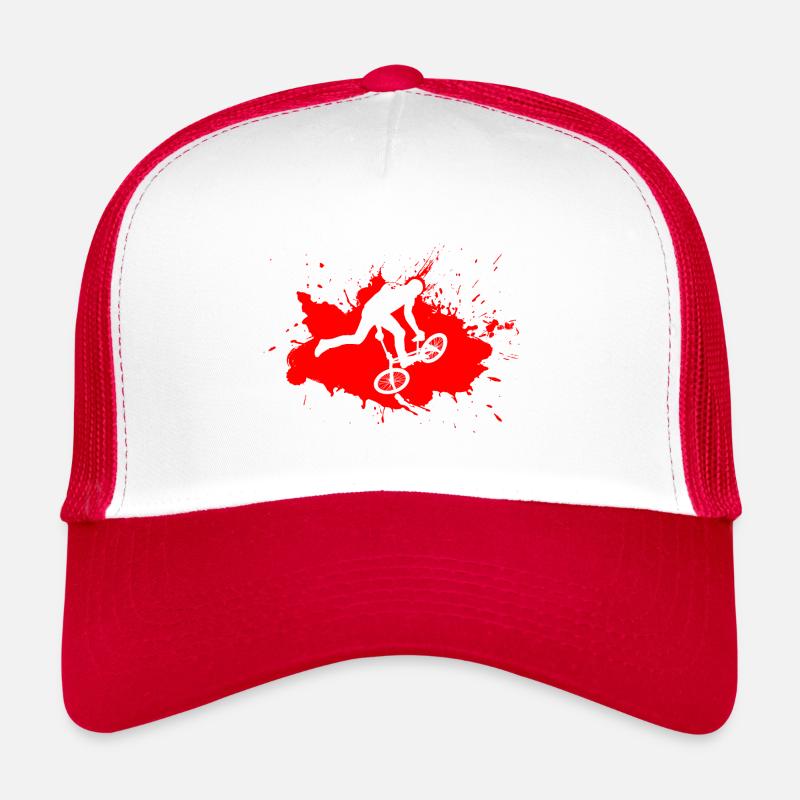 Bikedancer Red Trucker Cap