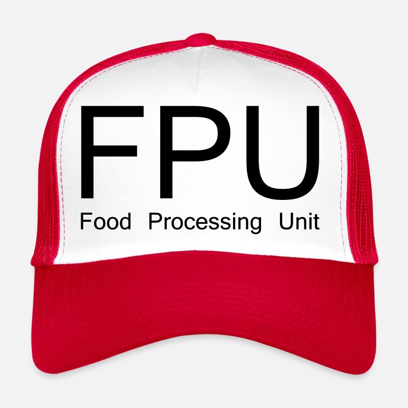Nerdy Design "FPU - Food Processing Unit" Trucker Cap