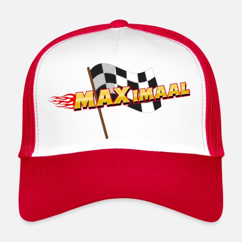 MAX imaal - Trucker Cap - white/red