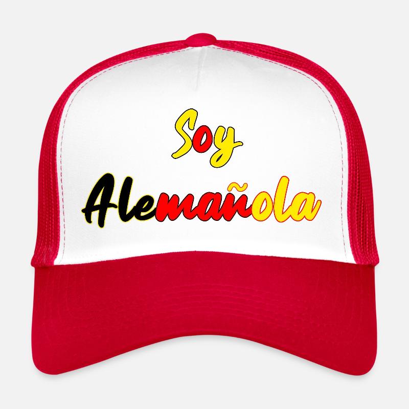 Cadeau allemand-espagnol espagnol espagnol Casquette trucker 