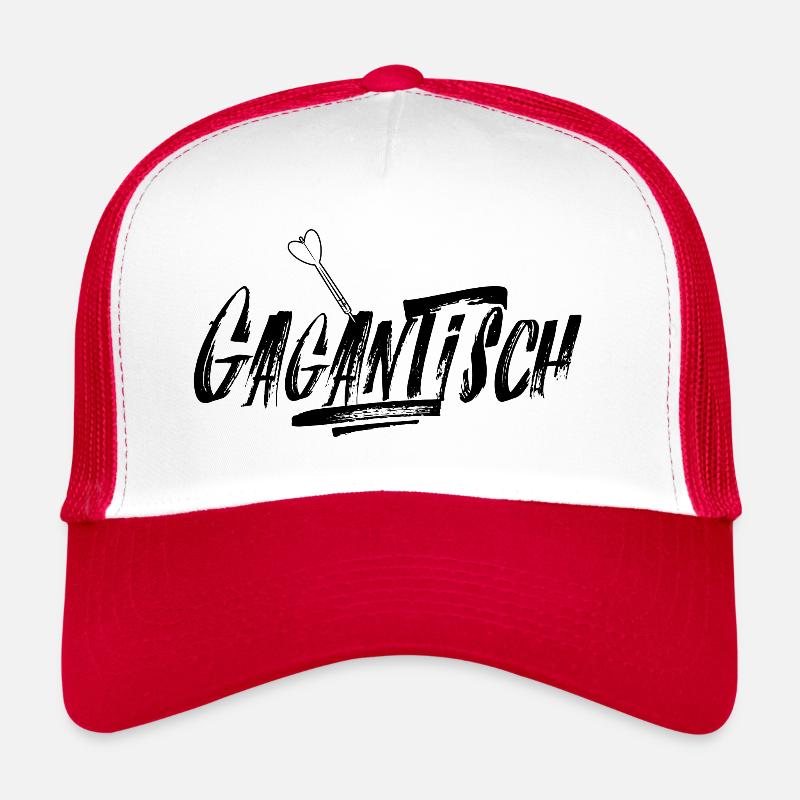 Gagan Dart Darts Darts Casquette trucker 