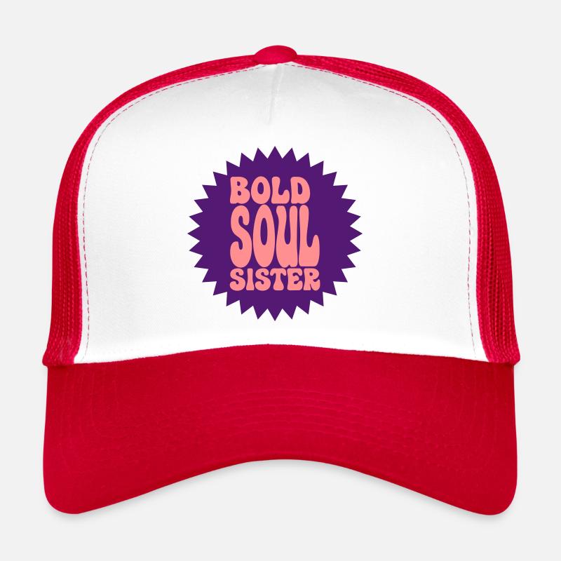 BOLD SOUL SISTER Casquette trucker 