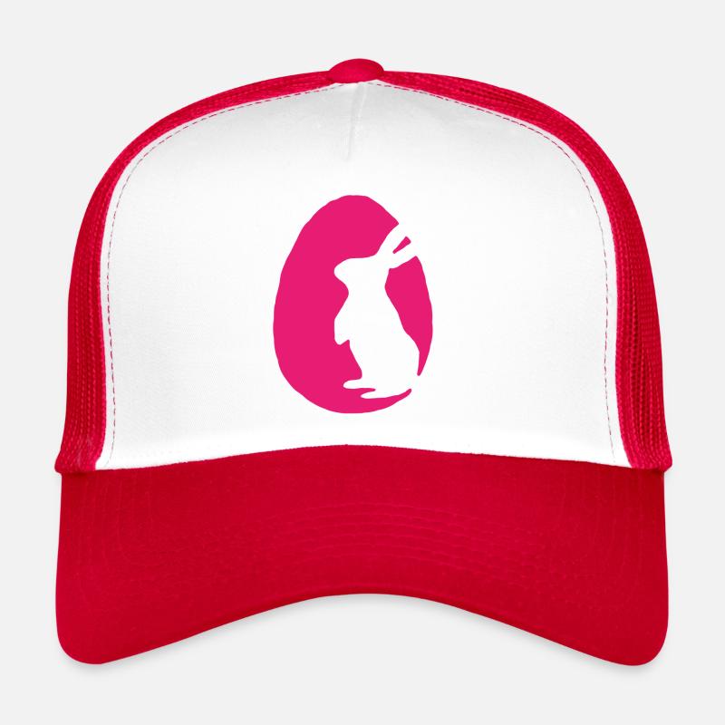 Pâques Oeuf de Pâques Lapin de Pâques Casquette trucker 