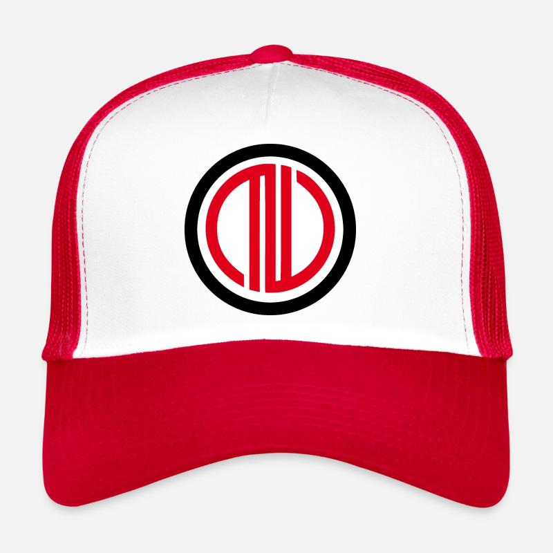Ono Sendai Logo - Trucker Cap - Weiß/Rot