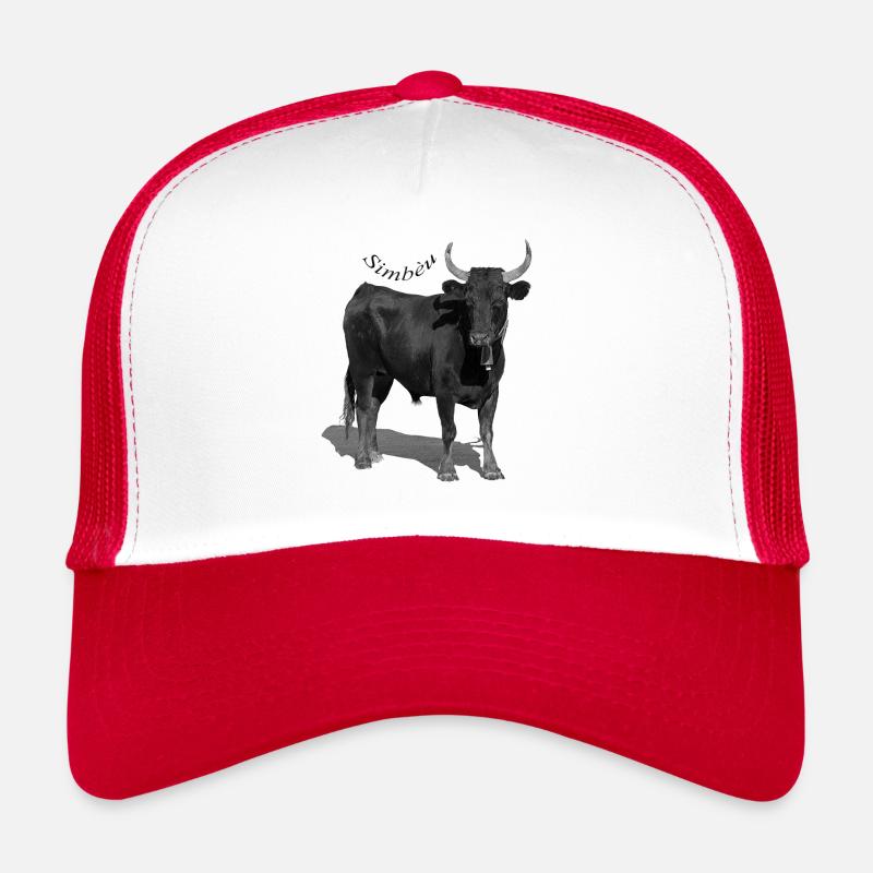Taureau de Camargue le Simbèu Casquette trucker 