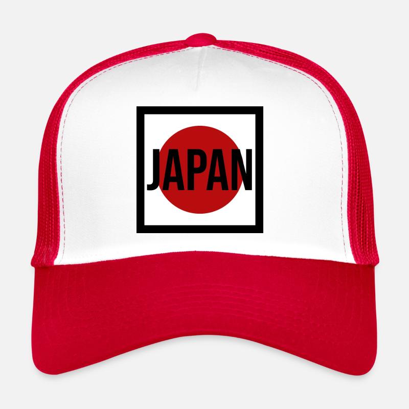 Flaggen Japans Trucker Cap