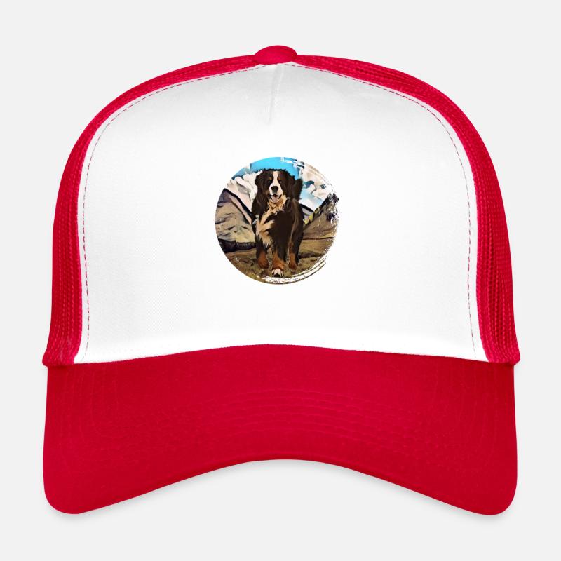 Crabot bernois de montagne Casquette trucker 