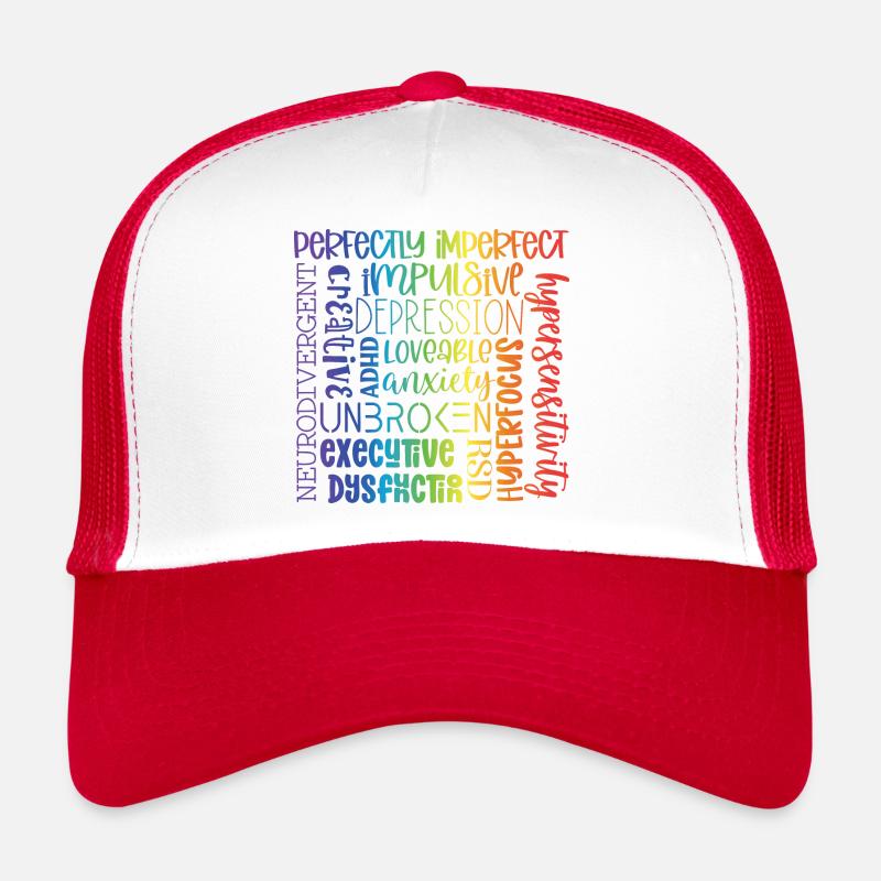 Neurodivergent Casquette trucker 