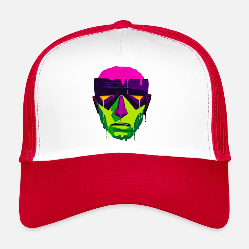 Un beau design de super-héros Revenant Casquette trucker 