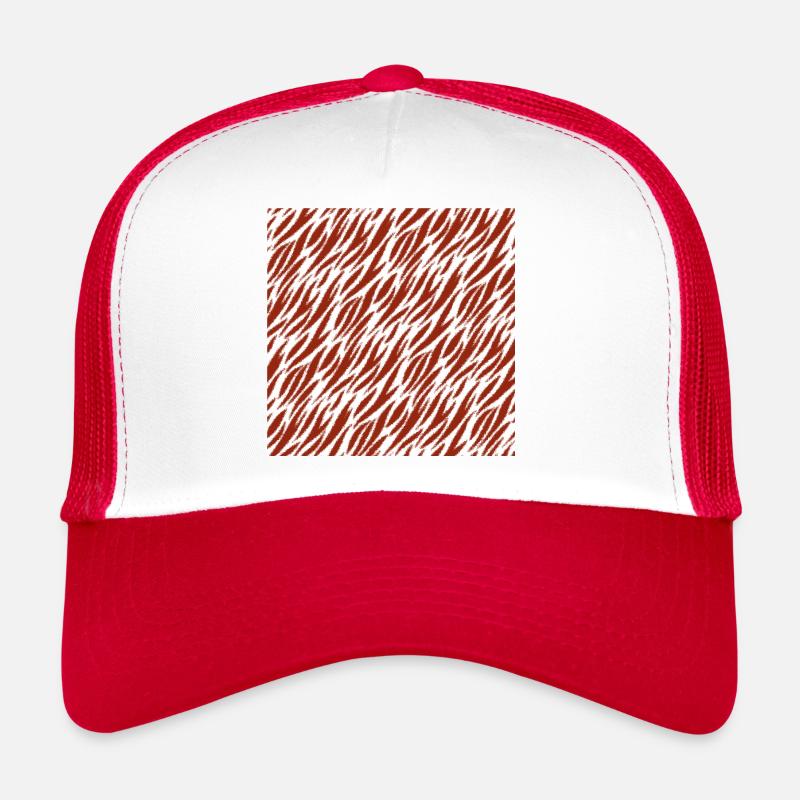 Peau d'animal avec style de couleur africaine Casquette trucker 