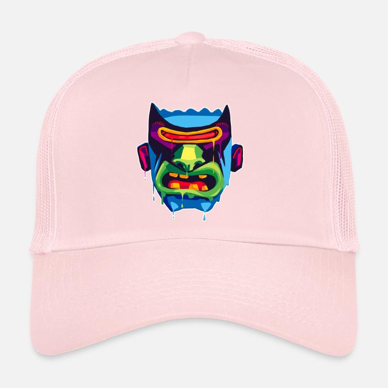 A Beautiful and Fun Cyclops Monster Design Trucker Cap