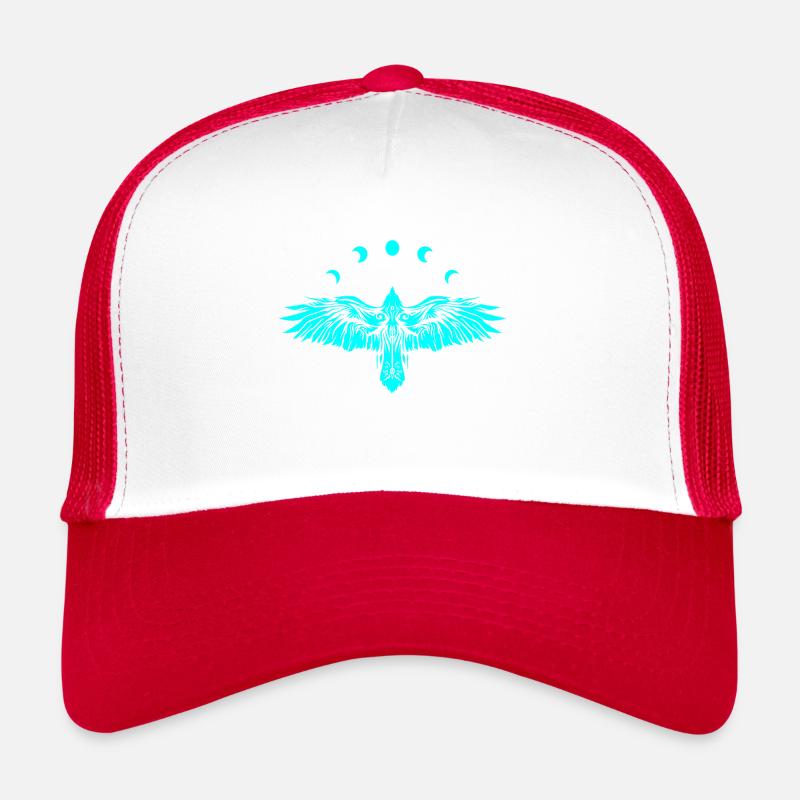 Corbeau nordique Vikings Casquette trucker 