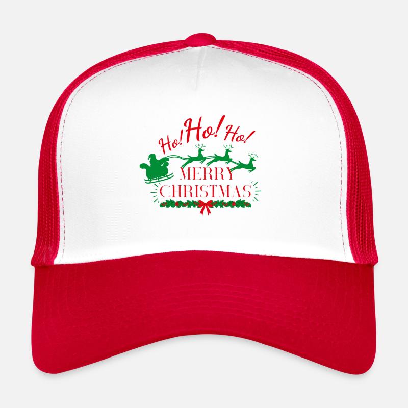 MERRY CHRISTMAS Casquette trucker 